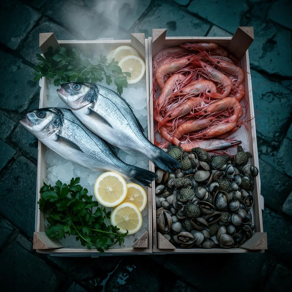 Adriatic seafood platter at Osteria Leone Alato